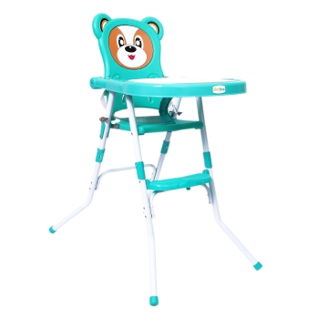 1st Step 2 in 1 Convertible High Chair Cum Booster Seat (Mint Green)