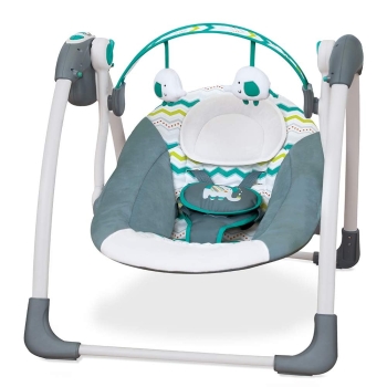 Mastela-Deluxe Portable Swing (Multicolor)
