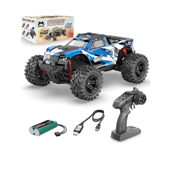 Mirana Spectre 1:10 Extreme High Speed RC Car up to 36 kmph - 4x4 Remote Controlled Monster Truck ATV - Hobby Grade Offroad Vehicle for Kids & Adults - Rechargeable Batteries - Age 14+ Years
