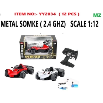 RC METAL DIE CAST SMOKE SPRAY SPORTS CAR