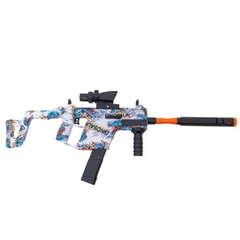 Big Size Small Balls Blaster Gun & Foam Blaster Gun with Sensor Light Suppressor for Outdoor Activities Shooting Time with Small Balls