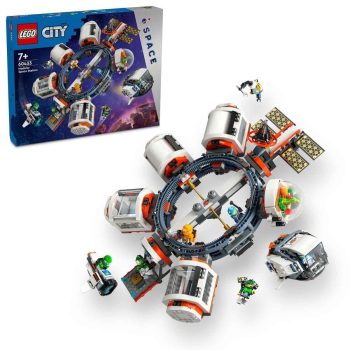 LEGO City Modular Space Station Building Toy 60433 for 7+ Gift for Boys and Girls