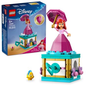 LEGO ? Disney Princess Twirling Ariel Building Kit and Fantasy Toy Model 43259 Building Blocks Toys for 5+ Gift for Boys and Girls