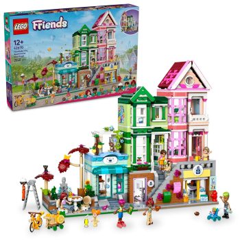 LEGO Friends Heartlake City Apartments and Stores Model Kit 42670 Building Blocks Toys for 12+ Gift for Boys and Girls