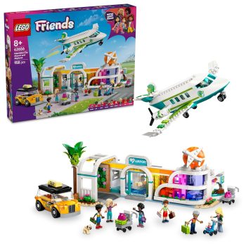 LEGO Friends Heartlake City Airport and Airplane Building Kit Playset 42656 Building Blocks Toys for 8+ Gift for Boys and Girls