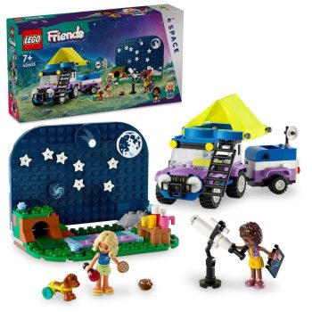 LEGO Friends Stargazing Camping Vehicle Set with Toy Telescope 42603