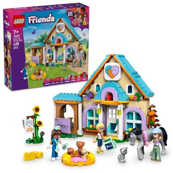 LEGO Friends Horse and Pet Vet Clinic Pretend-Play Toy 42651 Building Blocks Toys for 7+ Gift for Boys and Girls