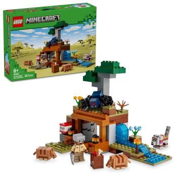 LEGO Minecraft The Armadillo Mine Expedition Video Game Figure 21269 Building Blocks Toys for 8+ Gift for Boys and Girls