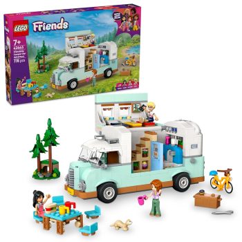 LEGO Friends Friendship Camper Van Adventure Role-Play Building Set 42663 Building Blocks Toys for 7+ Gift for Boys and Girls