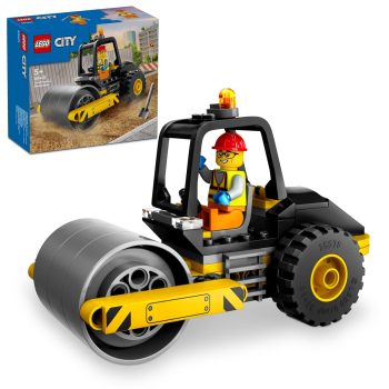 LEGO City Construction Steamroller Toy 60401 Building Blocks Toys for 5+ Gift for Boys and Girls