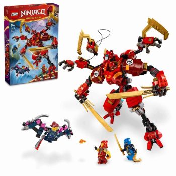LEGO NINJAGO Kai?s Ninja Climber Mech Adventure Toy Playset 71812