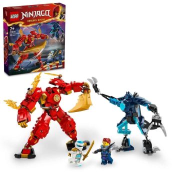 LEGO NINJAGO Kai?s Elemental Fire Mech Ninja Toy Figure 71808