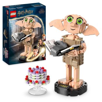 LEGO Harry Potter Dobby The House-Elf 76421 Building Toy Set; Gift Idea for Fans Aged 8 and up