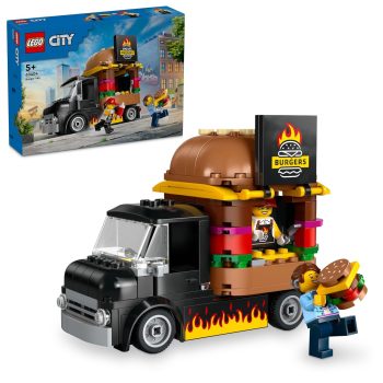 LEGO City Burger Truck Toy Building Set for Ages 5 Plus 60404