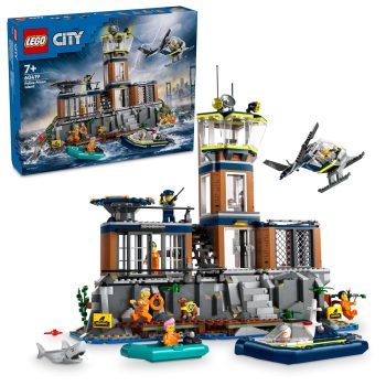 LEGO City Police Prison Island Toy Building Set for Ages 7 and up 60419