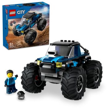 LEGO City Blue Monster Truck Off-Road Toy Playset for Ages 5 Plus 60402