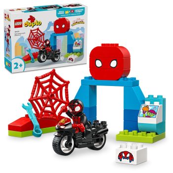 LEGO DUPLO Marvel Spin?s Motorcycle Adventure Set 10424 Building Blocks Toys for 2+ Gift for Boys and Girls