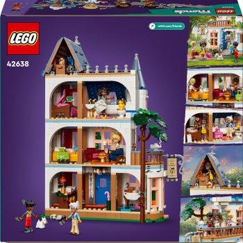 LEGO Friends Castle Bed and Breakfast Hotel Playset 42638 Building Blocks Toys for 12+ Gift for Boys and Girls