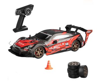 High-Speed Drift Remote Control Car – 30 km/h, LED Lights, 2.4G | 1:16