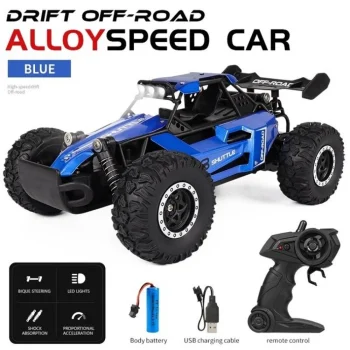Climbing Off-Road Racing 1:16 RC Car High-Speed 20KM/h Remote Control Car Toys (Blue)