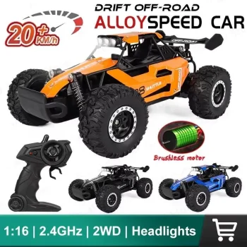 2025 New Rc Car 1:16 2.4gh Model with LED Lights 2wd Off-road Remote Control