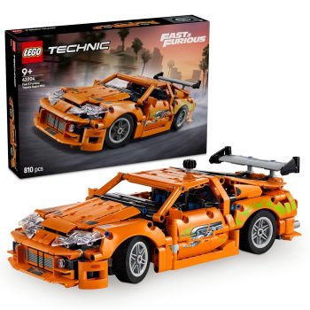LEGO Technic Fast and Furious Toyota Supra MK4 Toy Car Model Kit 42204 Building Blocks Toys for 9+ Gift for Boys and Girls