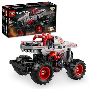 LEGO Technic Monster Jam ThunderROARus Pull-Back Truck Toy 42200 Building Blocks Toys for 7+ Gift for Boys and Girls