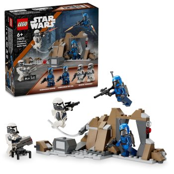 LEGO Star Wars Ambush on Mandalore Battle Pack Set 75373 Building Blocks Toys for 6+ Gift for Boys and Girls