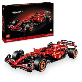 LEGO Technic Ferrari SF-24 F1 Car Model Kit for Adults 42207 Building Blocks for 18+ Gift