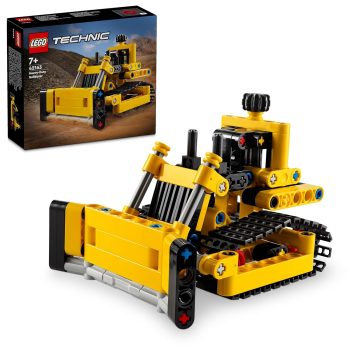 LEGO Technic Heavy-Duty Bulldozer Set 42163 Building Blocks Toys for 7+ Gift for Boys and Girls