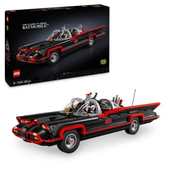 LEGO DC Batman: The Classic TV Series Batmobile Collectible Set for Adult Super Hero Fans 76328