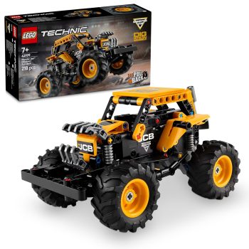 LEGO Technic Monster Jam DIGatron Pull-Back Truck Toy 42199 Building Blocks Toys for 7+ Gift for Boys and Girls