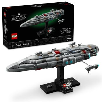LEGO Star Wars Home One Starcruiser, Buildable Starship Model Kit 75405 Building Blocks for 18+ Gift
