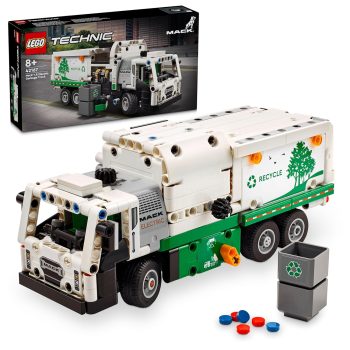 LEGO Technic Mack LR Electric Garbage Truck 42167 Building Blocks Toys for 8+ Gift for Boys and Girls