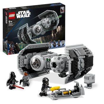 LEGO Star Wars TIE Bomber 75347 Building Toy Set; Fun, Buildable Starfighter Playset for Kids Aged 9 and up