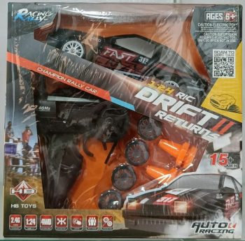Amewi Drift Sport Car 4WD 1:24 RC Remote Controlled RTR Black