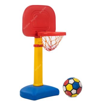 Baybee Multi Activity Sports Basketball for Kids | Indoor Outdoor Play area Setup for Kids |Adjustable Basketball Set Toys with Ball | Basketball Stand Set Toy Baby Basket Ball for Babies (Basketball)
