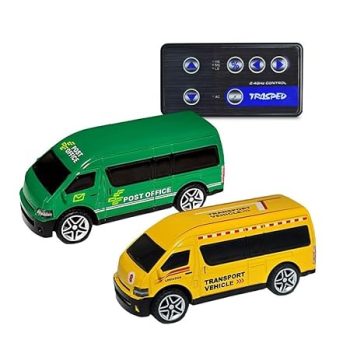 ROYAL DEALS Royaldeals 1:64 Scale 2.4G Remote Control Car with APP & Bluetooth Mini RC Transport Metal Alloy Car with Trailer Gift for Kids(Transport Vehicle car)