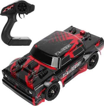 Drift RC Car 1/16 RC Drift Car with 4WD 1200mAh 7.4V 2.4GHz Full Scale LED Light  Adults